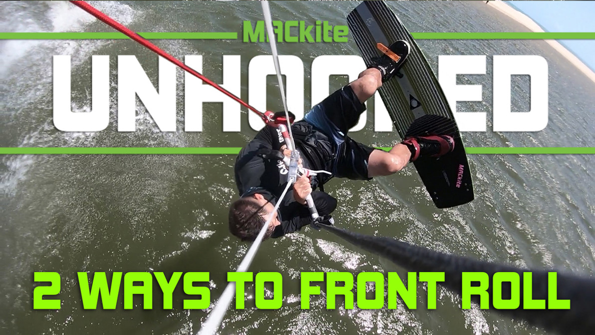 How to Frontroll Kitesurfing / Kiteboarding Tutorial - Unhooked