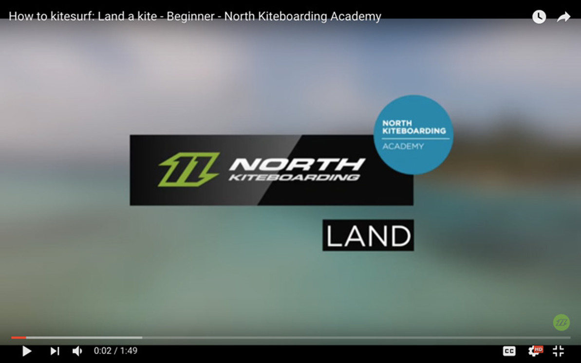 North Kiteboarding Academy / How to Land a Kite