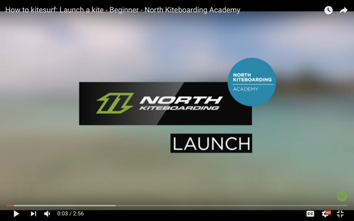 North Kiteboarding Academy / How to Launch a Kite