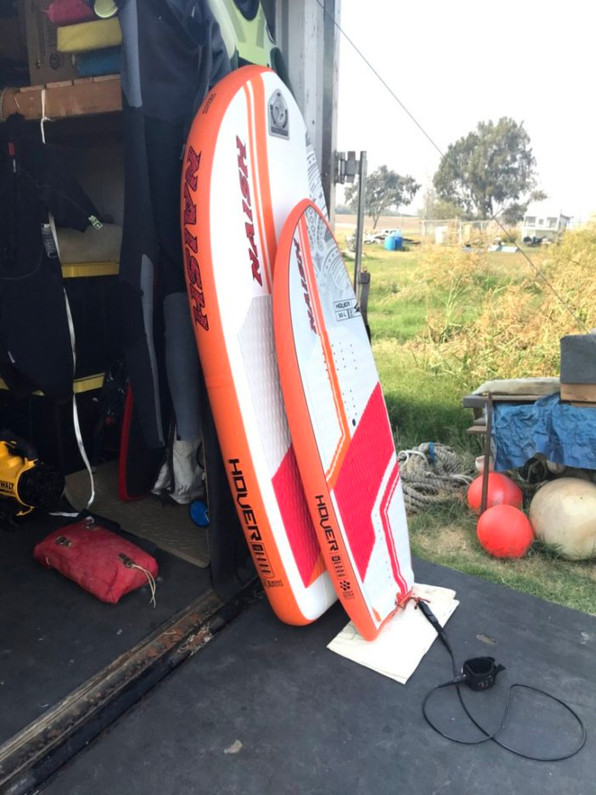 Review: Naish Inflatable 135L foilboard - S.F. Joe