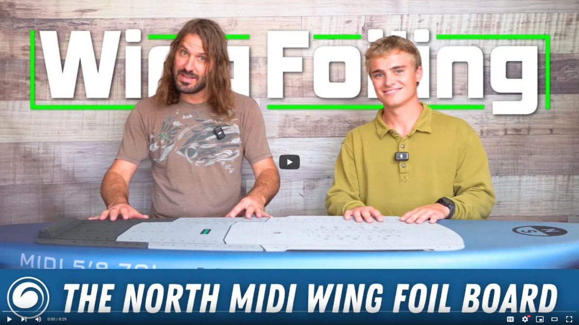 North Midi Wing Foilboard | Mid-Length Design with High