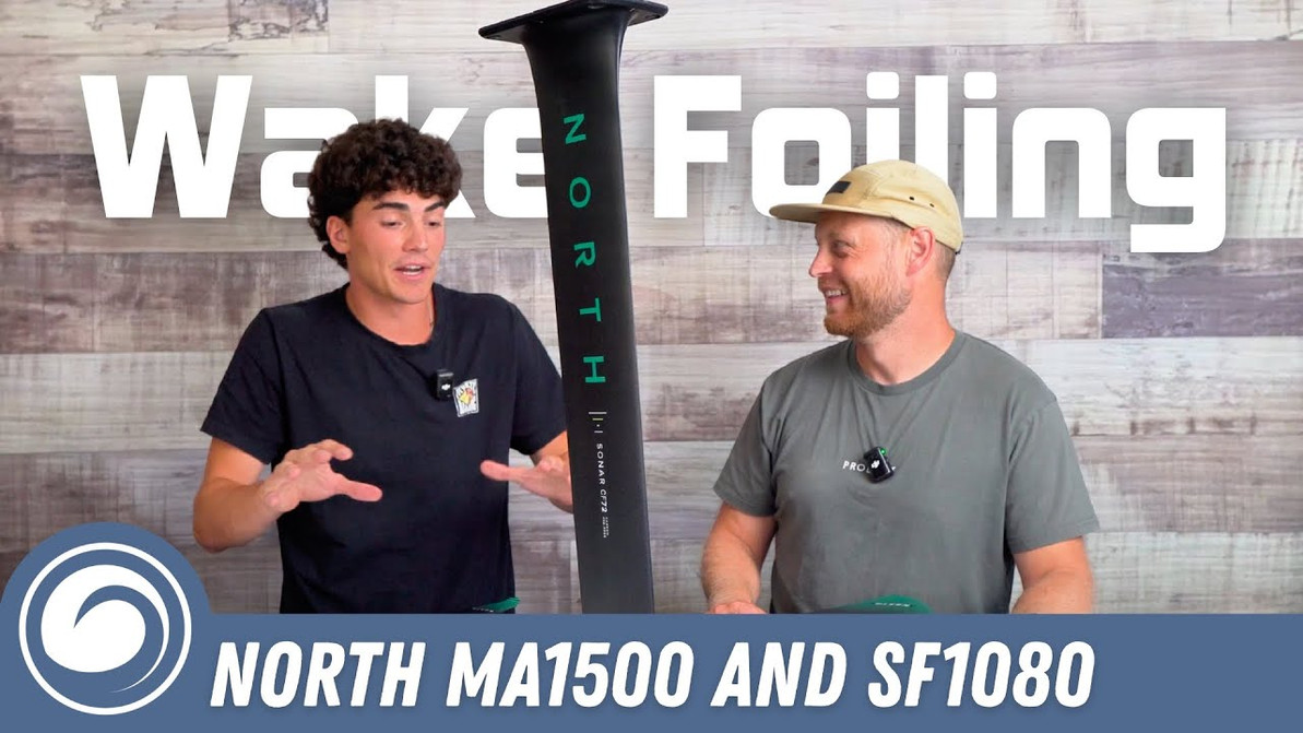 North Sonar MA1500 & SF1080 Wake Foil Review - MACkite Boardsports