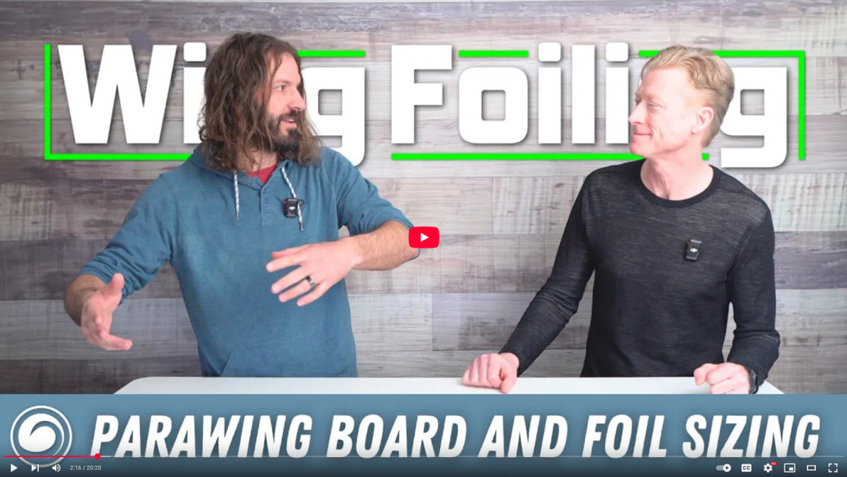 Parawing Gear | Boards, Foils, and Wing Sizes That Work Best