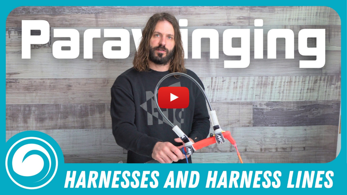How a Harness and Harness Line Makes Parawinging Easier