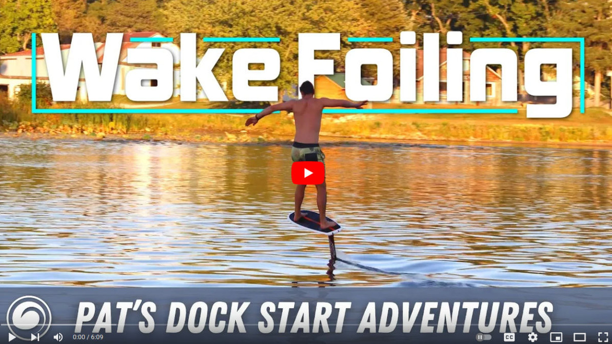 Wake Foiling | Dock Start Rookie Gets It in 21 Tries