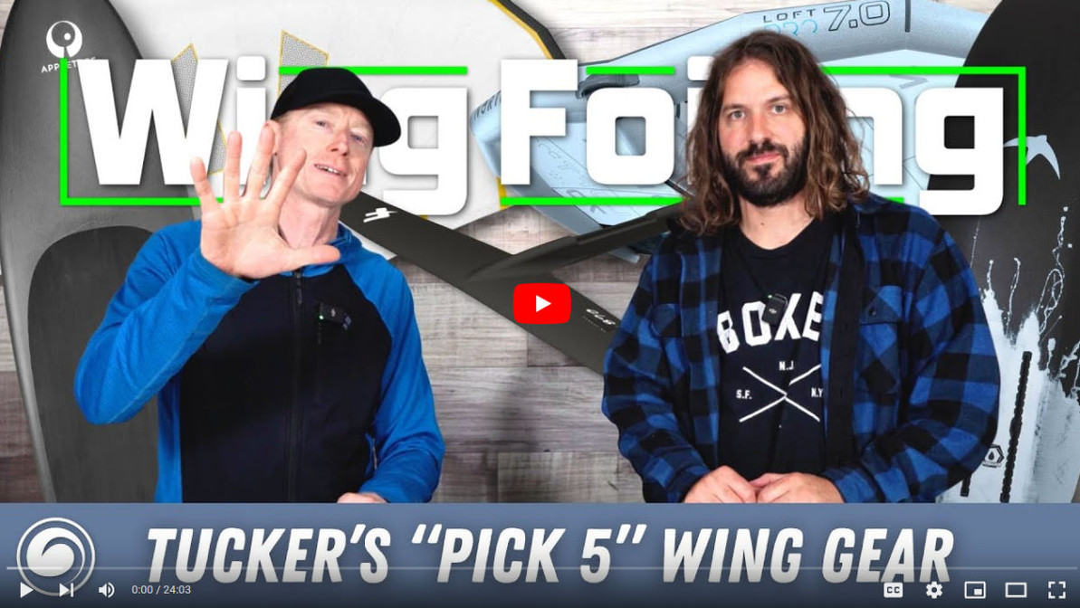 Wing Foiling | Pick 5 Challenge with Tucker