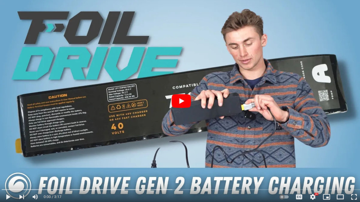 Foil Drive Tips | How to Properly Charge Your Battery and Remote