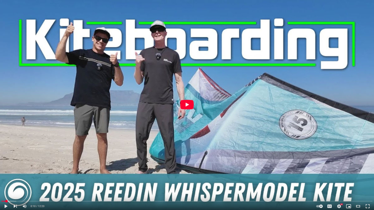 Light Wind Kiteboarding Magic? The Reedin WhisperModel Might Be the Answer