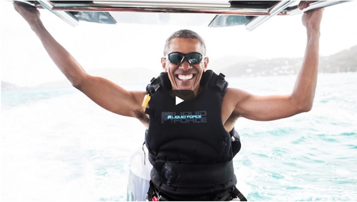 Kiteboarding Video: Richard Branson & Barack Obama Showdown