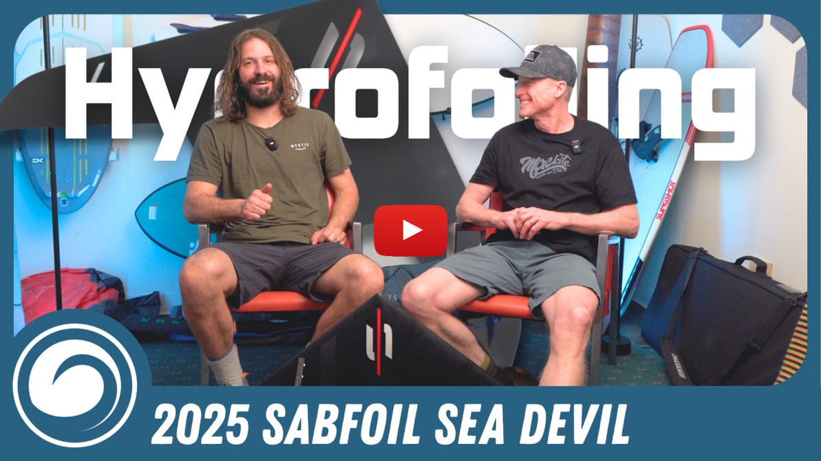 SABfoil Sea Devil Hydrofoil | Stable with the Stab, Sketchy Without?