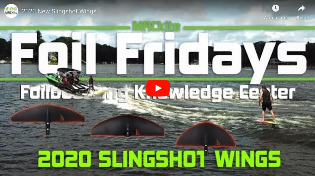 Hydrofoiling: 2020 Slingshot's new wings