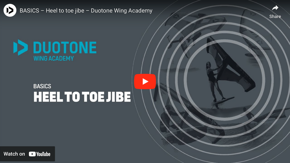 Duotone Wing Academy | Mastering the Heel to Toe Jibe