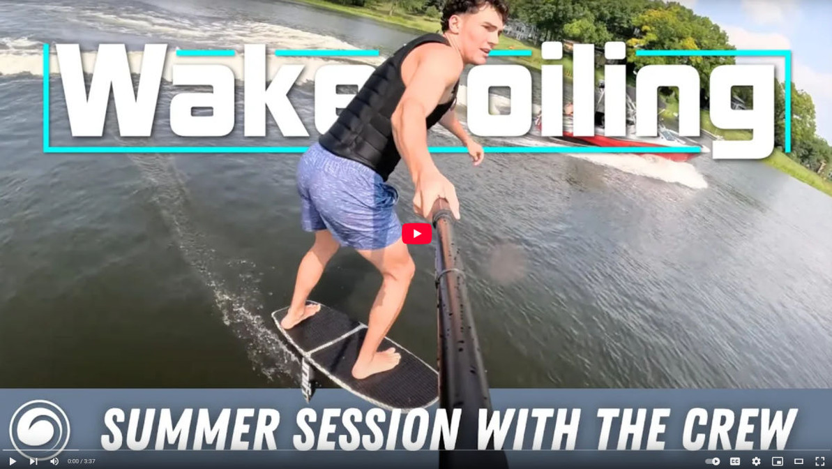 Summertime Sessions | A Day of Wakefoiling with the MACkite Crew