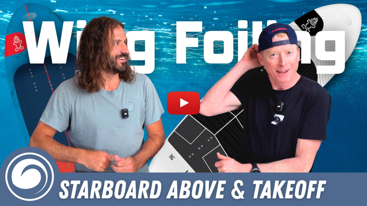 Starboard Above vs. Take Off | Downwind Days or Freeride Fun?