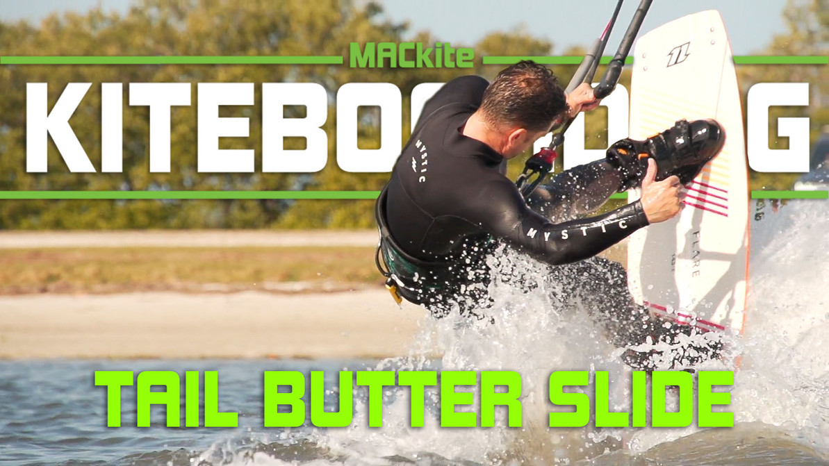 Kitesurfing Butterslide