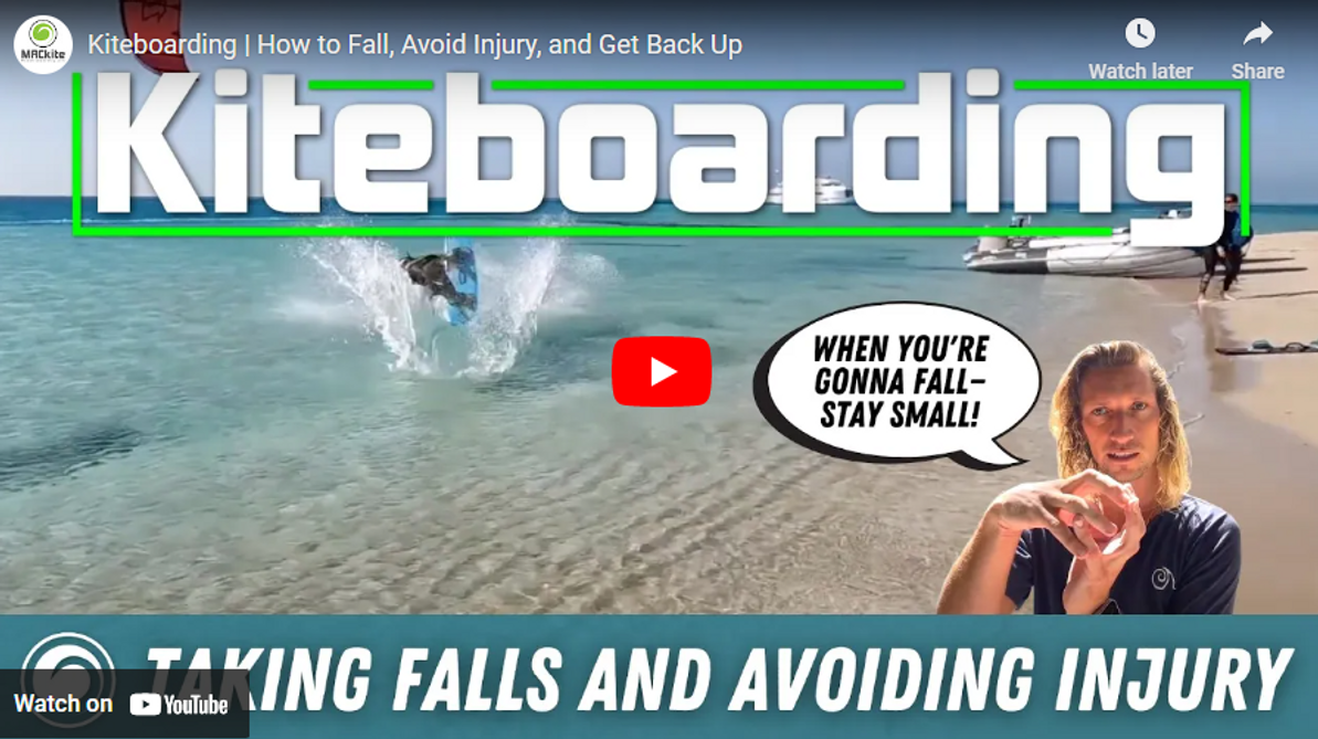 The Most Important Part of Kiteboarding: How to Fall