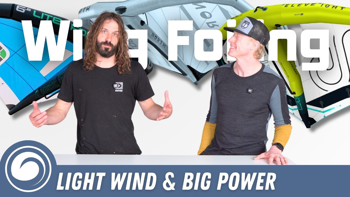 Light Wind Wing Foiling Part 2: The Best Wings for Light Wind