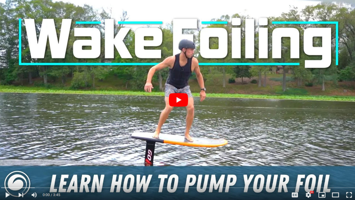 Wake Foiling | How to Pump Your Foil