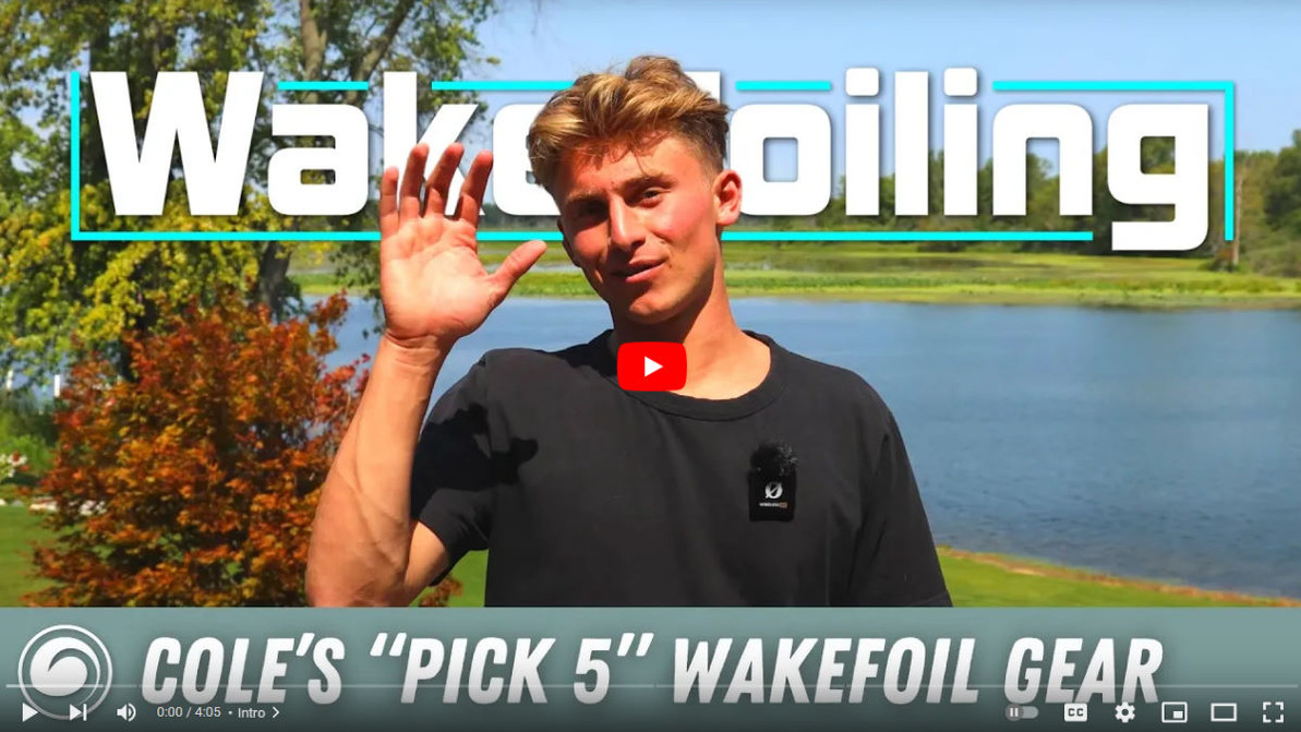 Wake Foiling | Pick 5 Challenge with Cole