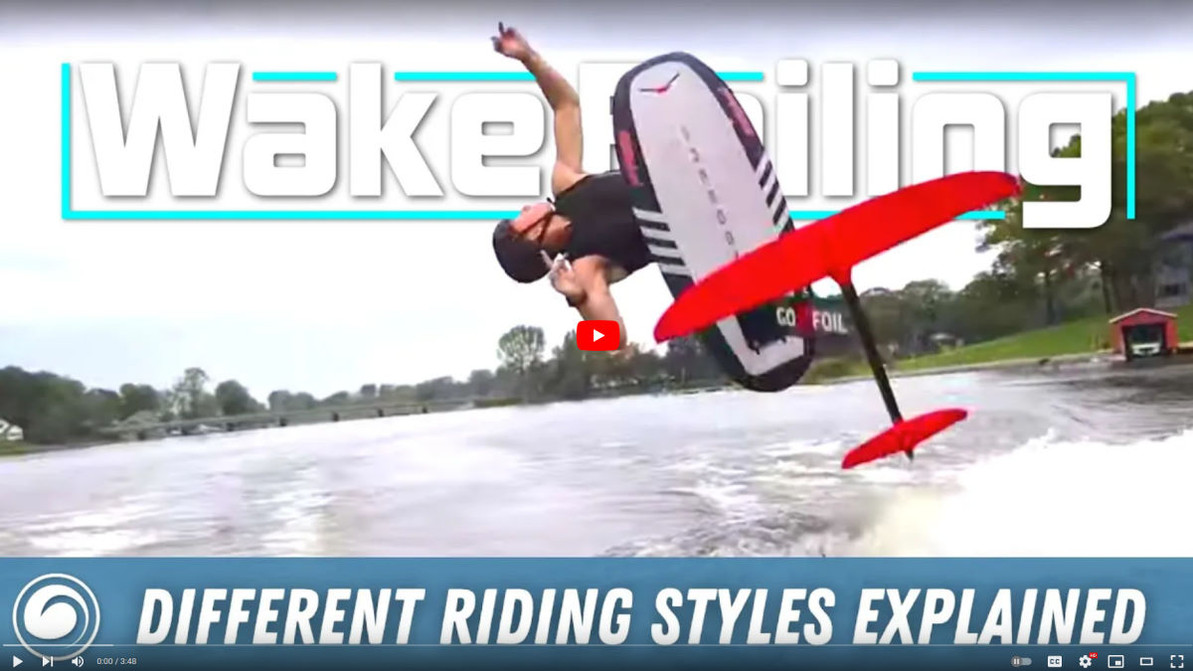 Wake Foiling | Riding Styles