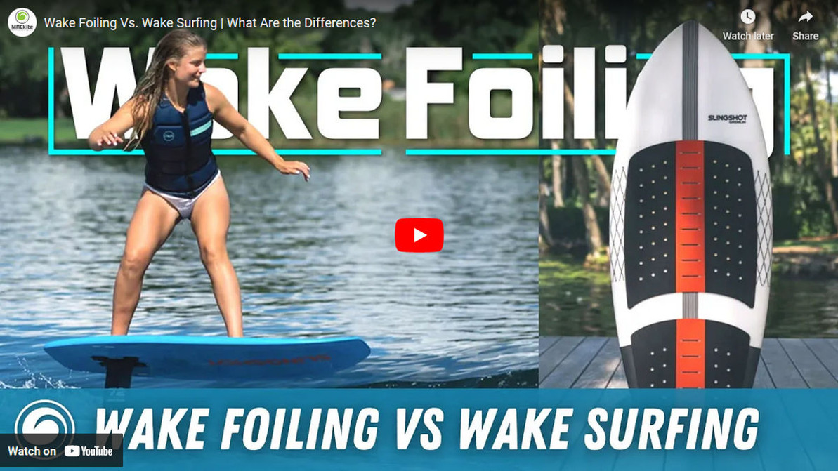 Wake Foiling | Wakesurfing vs. Wake Foiling