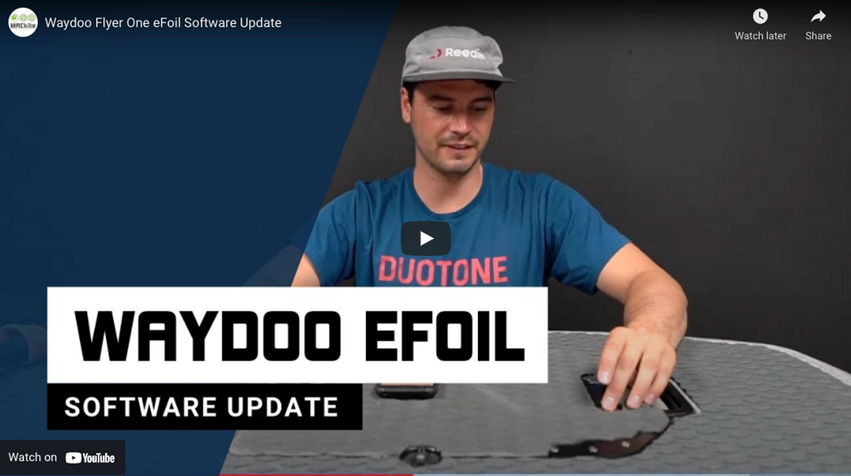 Waydoo Flyer One eFoil Software Update