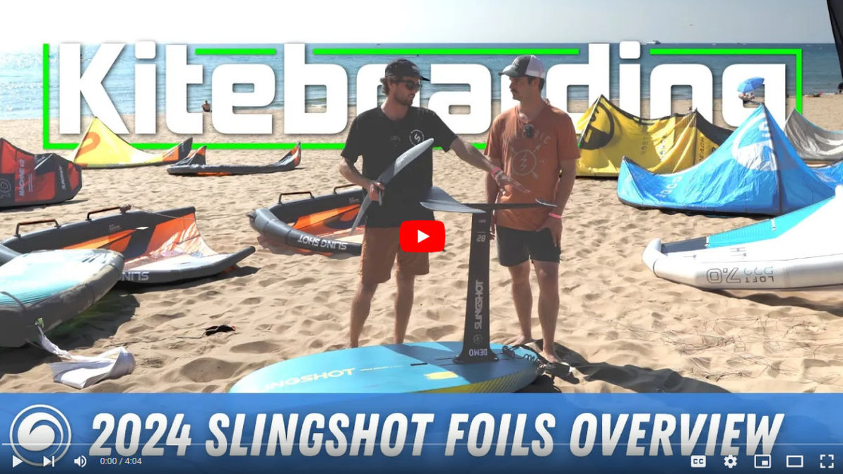 What's New for Slingshot's 2024 Foil Line with Fred Hope