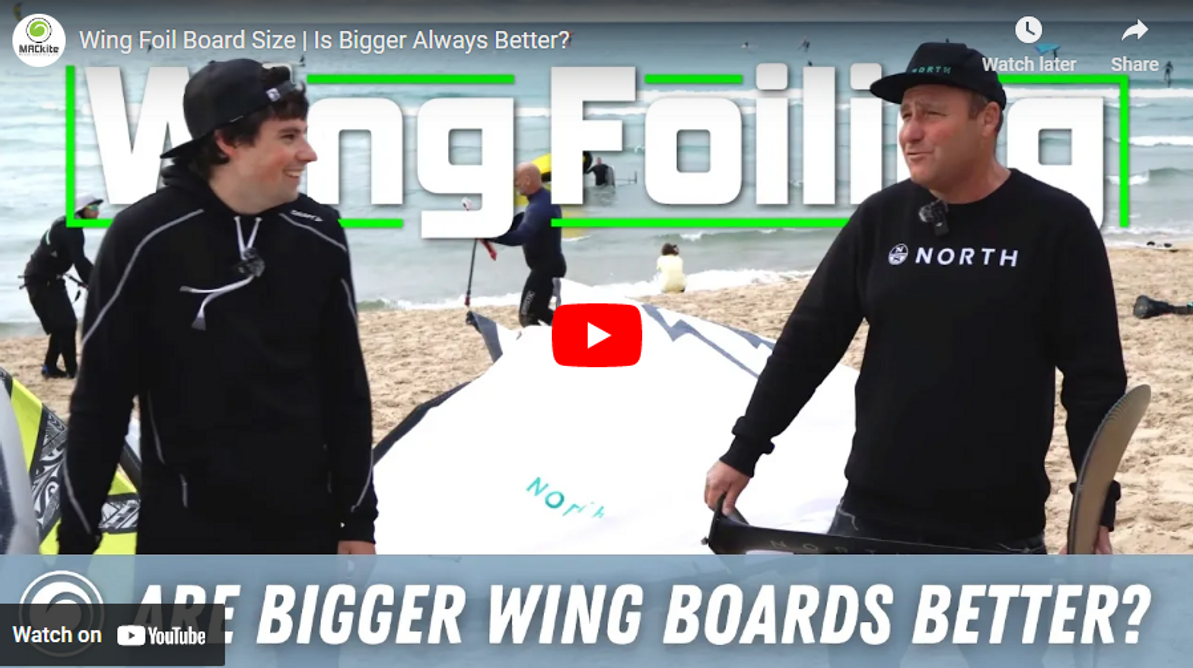 Wing Foil Board Size | Is Bigger Always Better?