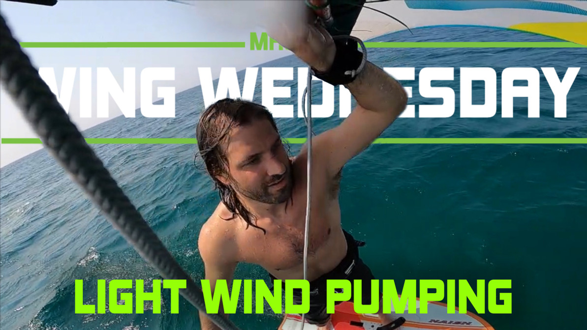 Wingsurfing Light Wind Pumping Techniques