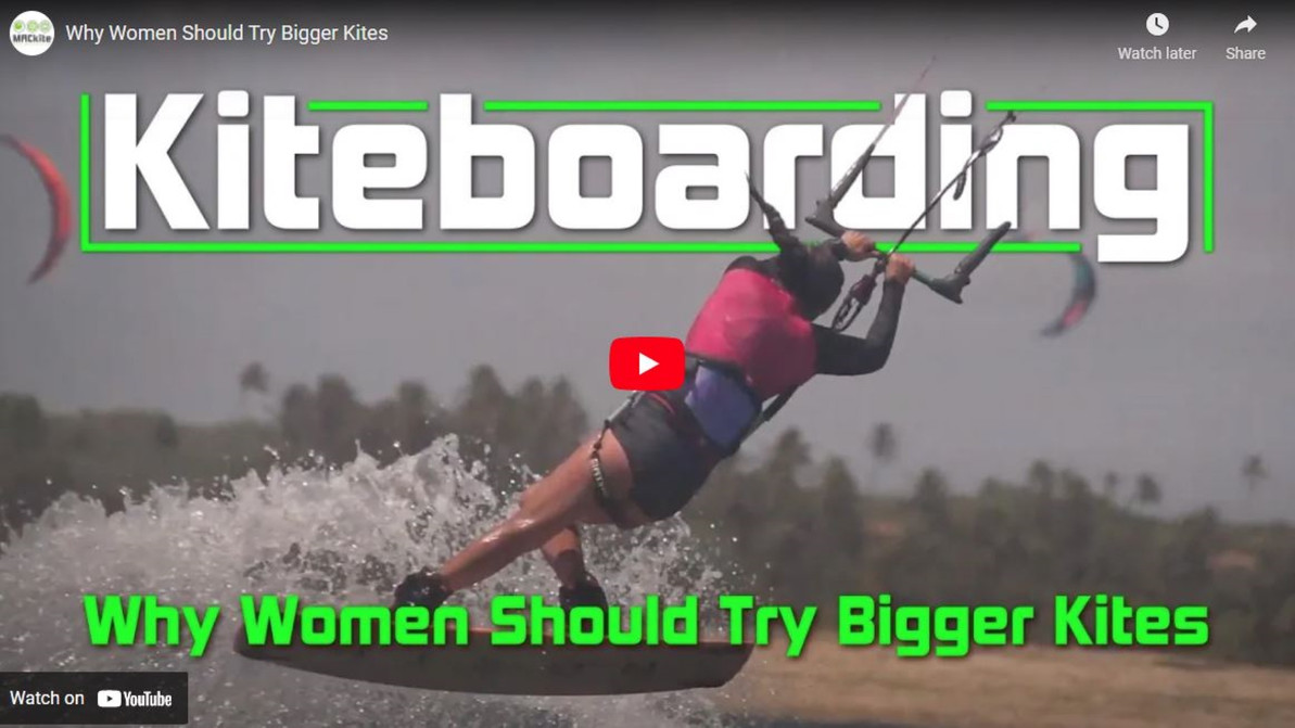 Why Women Should Try Bigger Kites