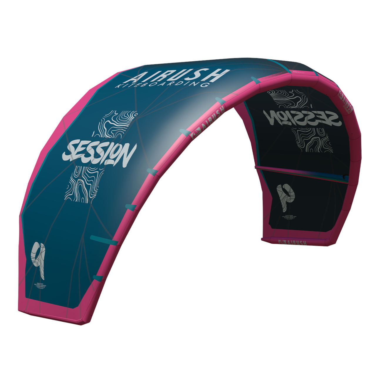 caribou 専用 BRIEFING KINASH CYCLE 2022 Airush Session Kiteboarding Kite (KO)