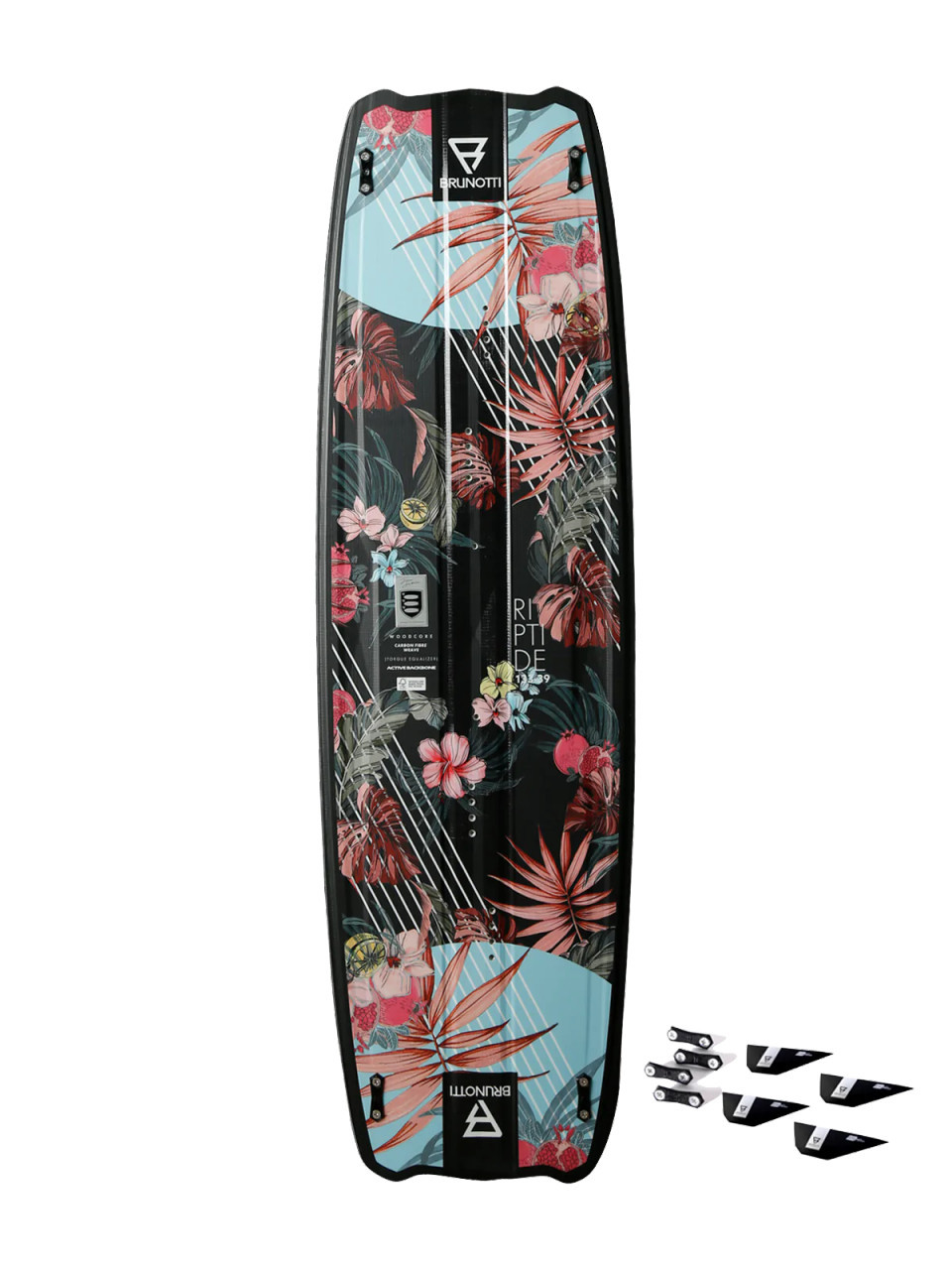 Brunotti Riptide Blossom G10Fins Uni Kiteboard