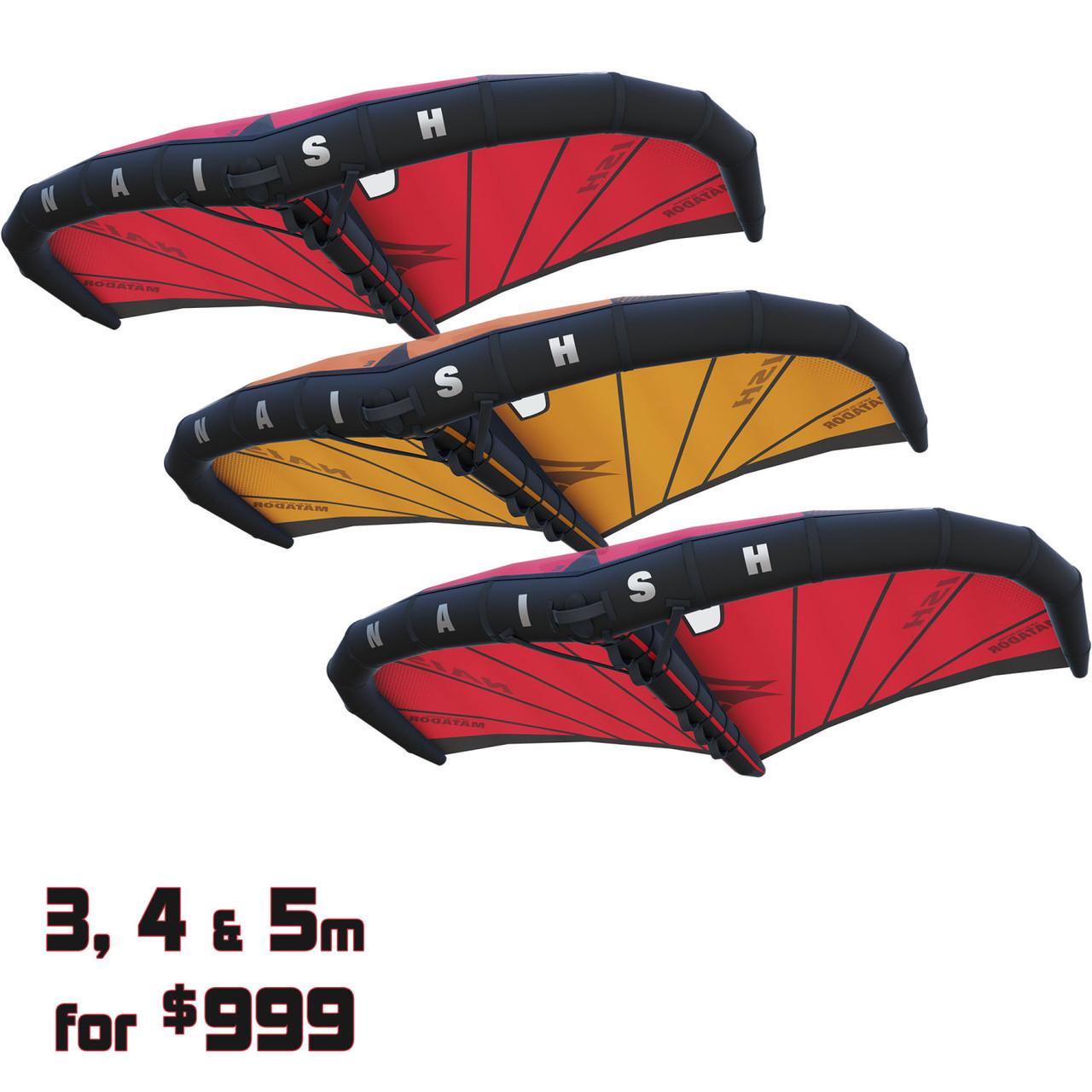 Naish Matador 3-Wing Package - MACkite Boardsports Center