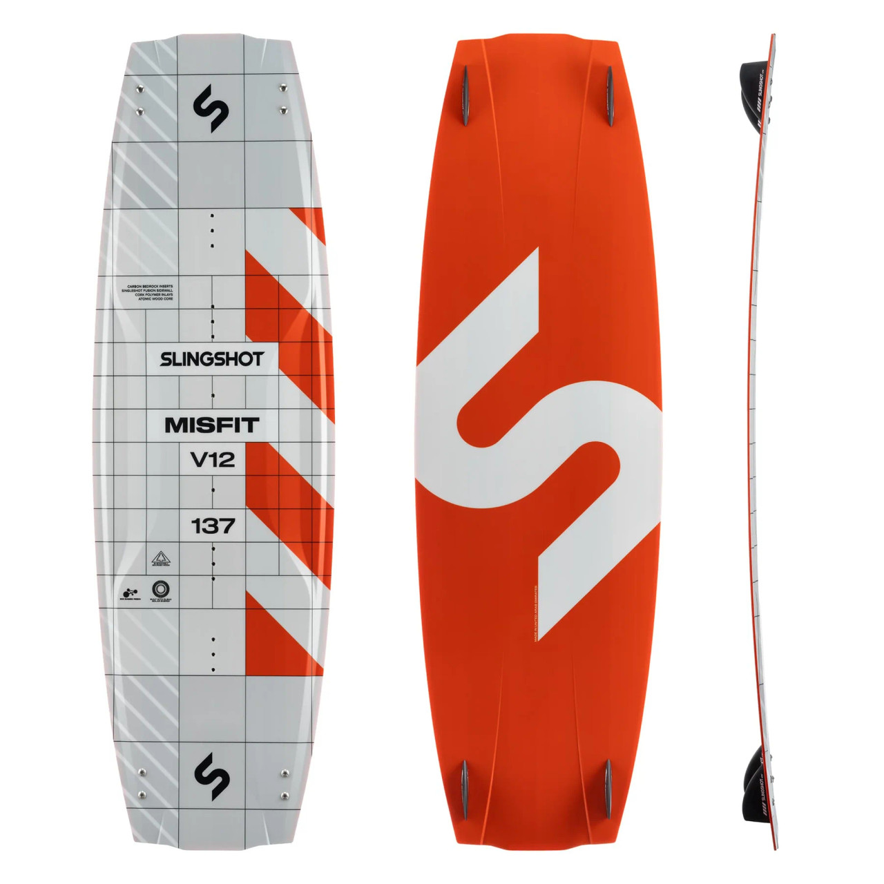 2025 Slingshot Misfit V12 TwinTip Kiteboard 