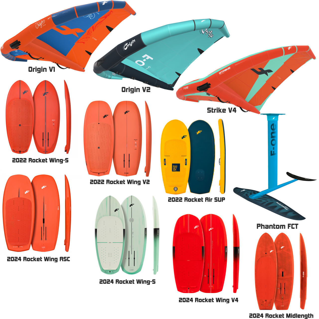 F-One Clearance Wing Foil Package