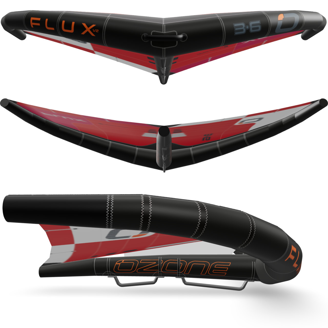2025 Ozone FLUX V2 Wing - MACkite Boardsports Center