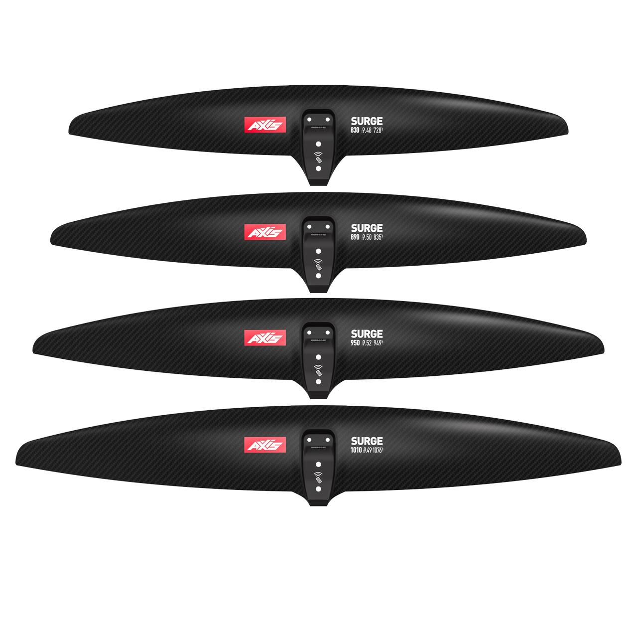 2026 Axis SURGE UHM Carbon Front Wing - MACkite Boardsports Center