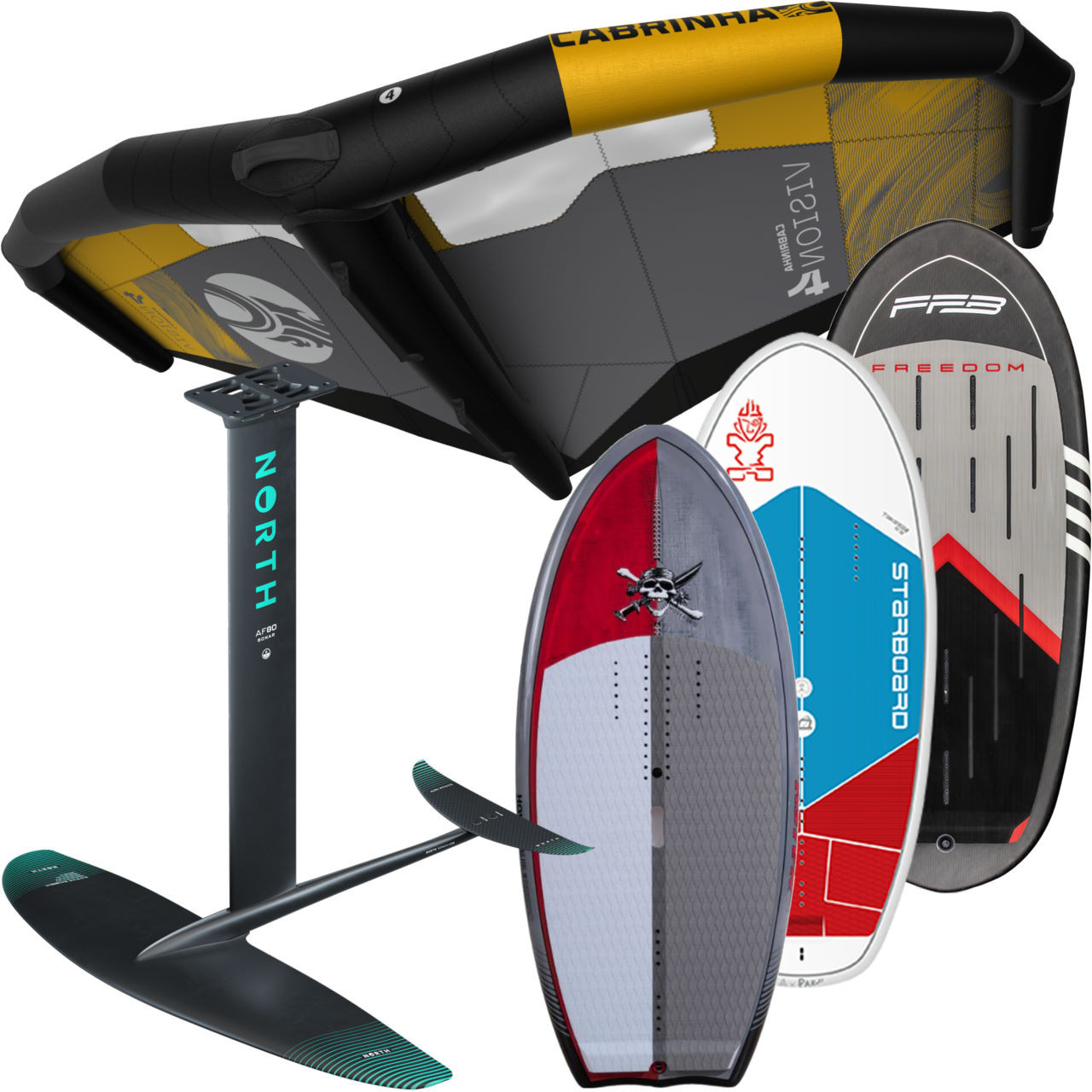Winger's Choice Performance Wing Foil Package - MACkite