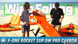 2024 F-One Rocket SUP Downwind Pro Meets the NEW Jam Series Pump Foil