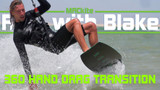 Easy 360 hand drag - Kiteboarding transition - Ride with Blake