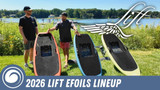 2026 Lift eFoils Lineup: Lift5 F, Lift5, and LiftX