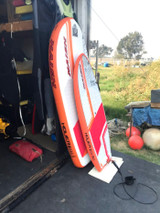 Review: Naish Inflatable 135L foilboard - S.F. Joe