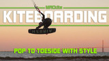Kitesurfing Toeside Transition with Style