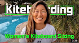 How to Choose a Kiteboard Size for the Ladies