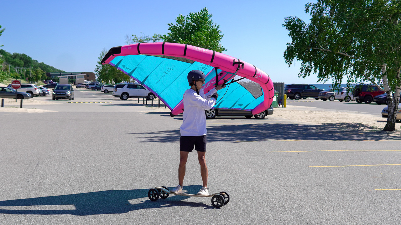 PKS Wind Carver Longboard Skateboard