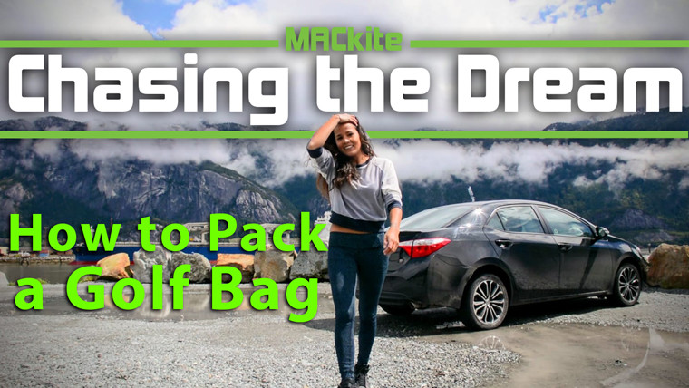 Packing a kiteboarding Golf Bag MACkite Boardsports Center