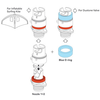 Pump-E Electric Pump 2600mAh adapter diagram