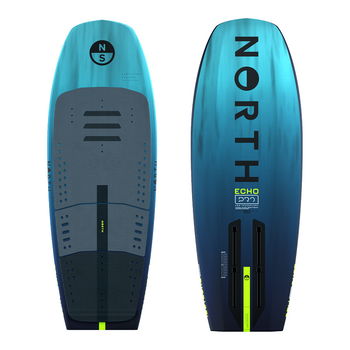 2026 North Echo Pro Foil Board - Front and Back View