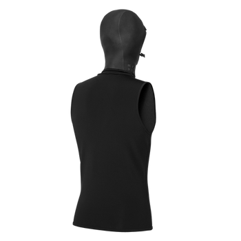 2023 Mystic Neoprene Top with hood - Back