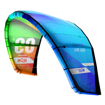 2026 Harlem FLOW Kiteboarding Kite - Angle